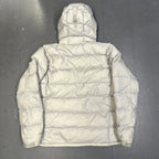 Laatste maten: Gore-Tex-donsjas met capuchon in grijs