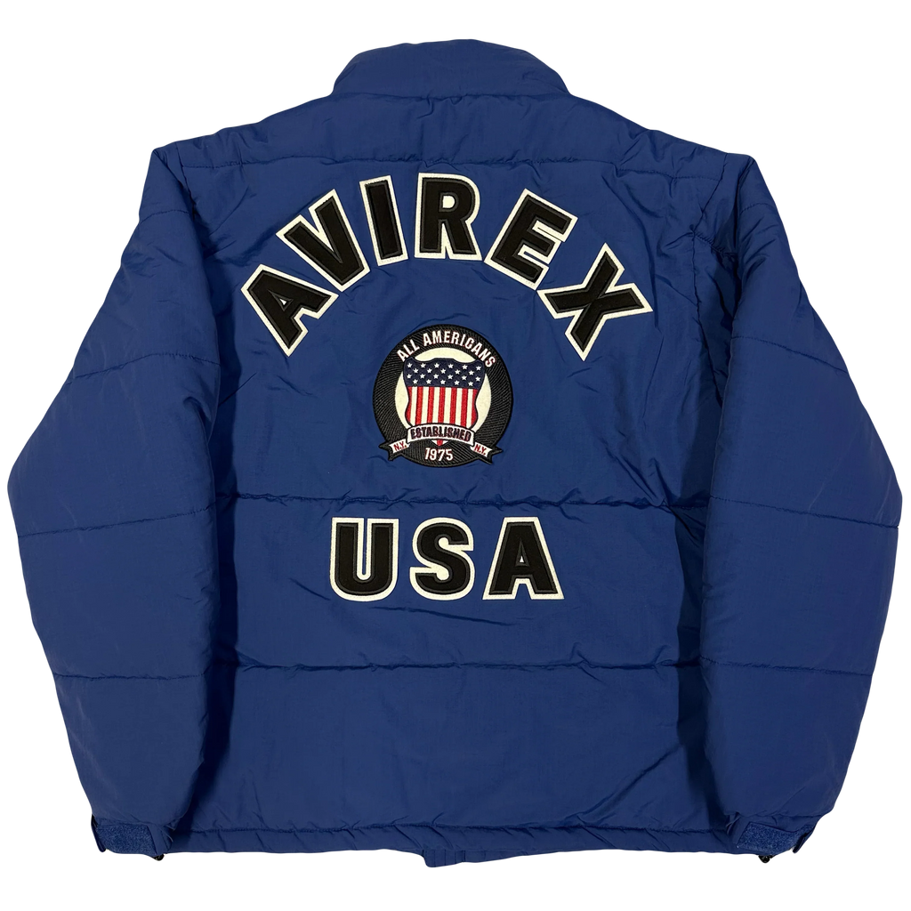 Letzte Größen: Icon Pufferjacke in Blau