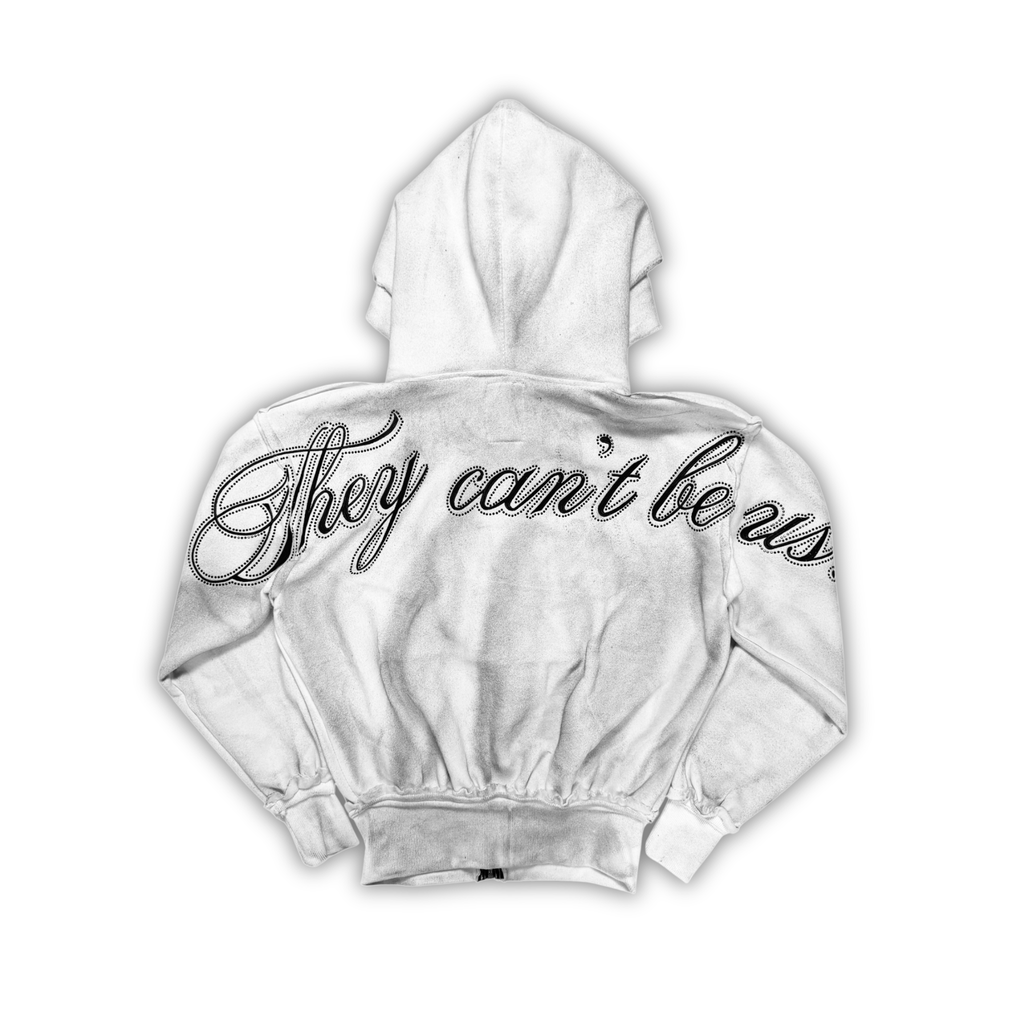 "DIRTY SNOW" Crystalized-hoodie