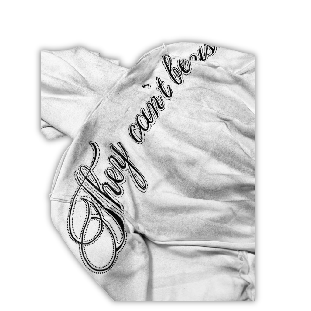"DIRTY SNOW" Crystalized-hoodie