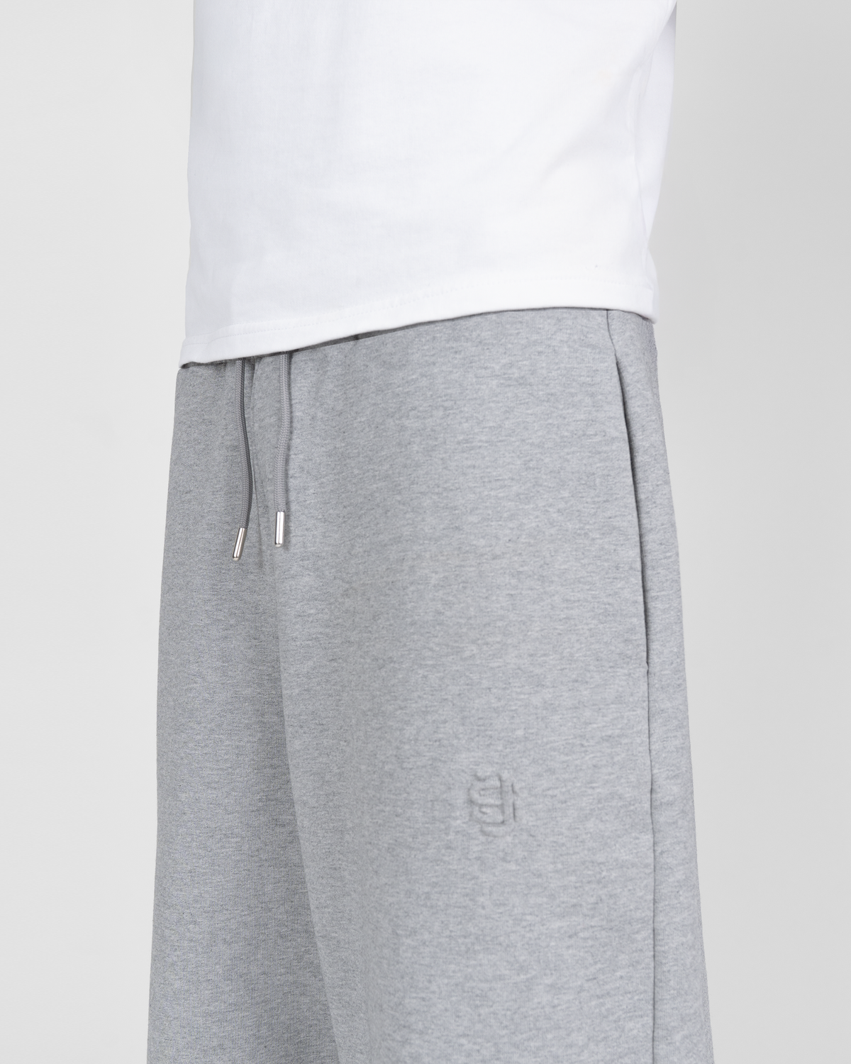 PANTALON DE JOGGING ZIP SU - GRIS