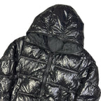 Final Sizes: Reversible Puffer Jacket In Black