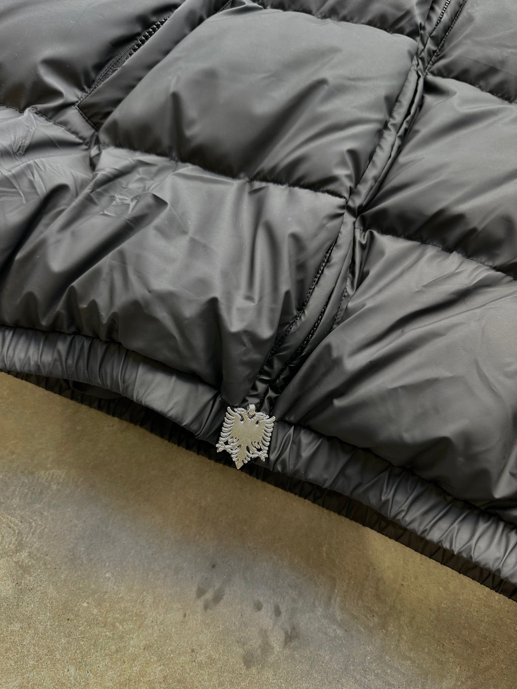 ALBANIA DAUNENJACKE - SCHWARZ