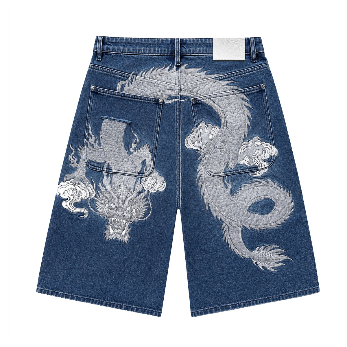 “Lunar Rift” Glow Dragon Baggy Jorts
