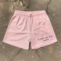 C'est La Vie Graphic Mesh Shorts