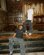JEANS ANGEL NOIR DÉLAVÉ