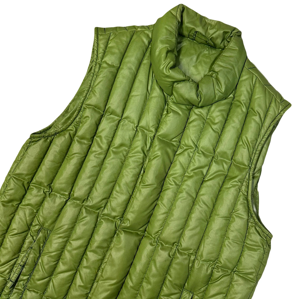 Últimas tallas: chaleco acolchado verde