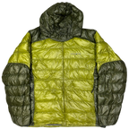 Final Sizes: Down Puffer Jacket In Green