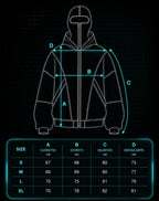 Zip hoodie “LITGHTNING” black