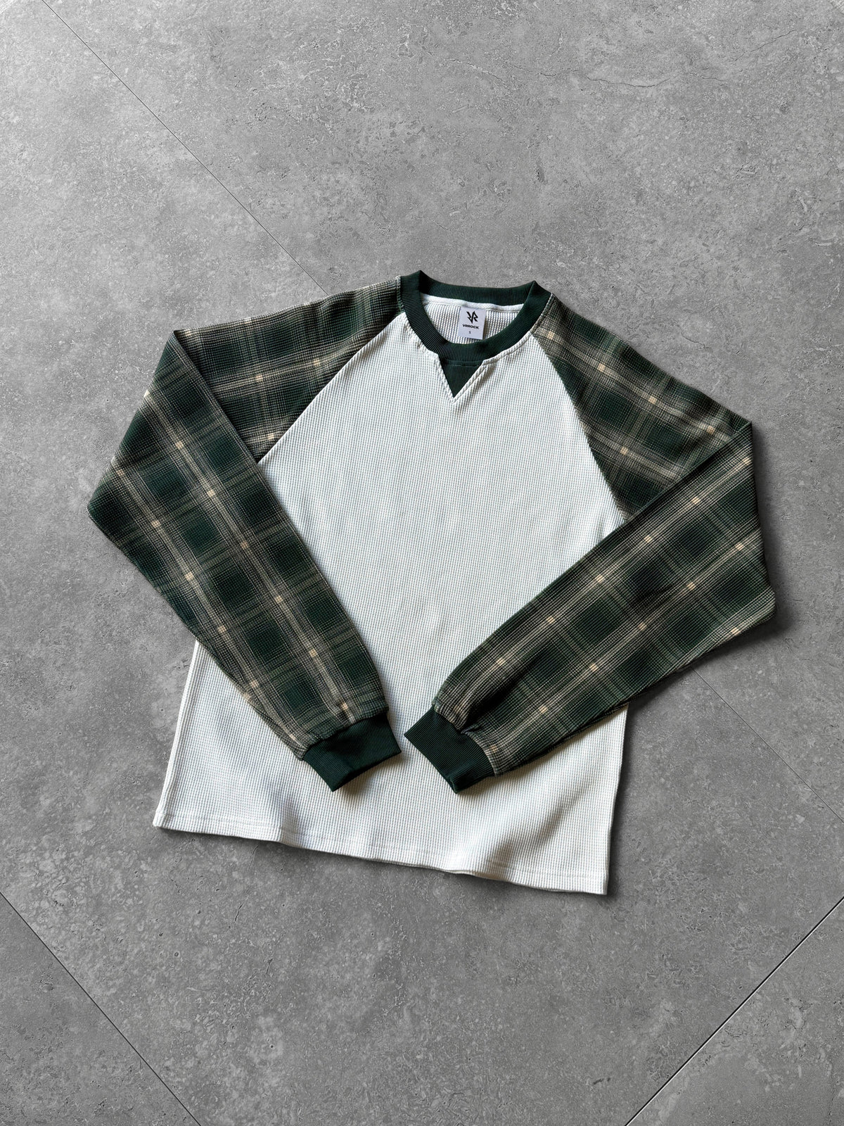 WAFFLE LONG-SLEEVE - Forest