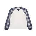 MAGLIA A MANICHE LUNGHE A NIDO D’APE - Azzurro