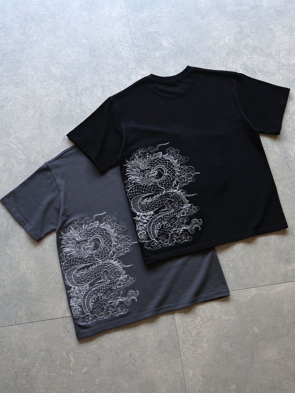 T-shirt Dragon « Afterglow » - Gris anthracite