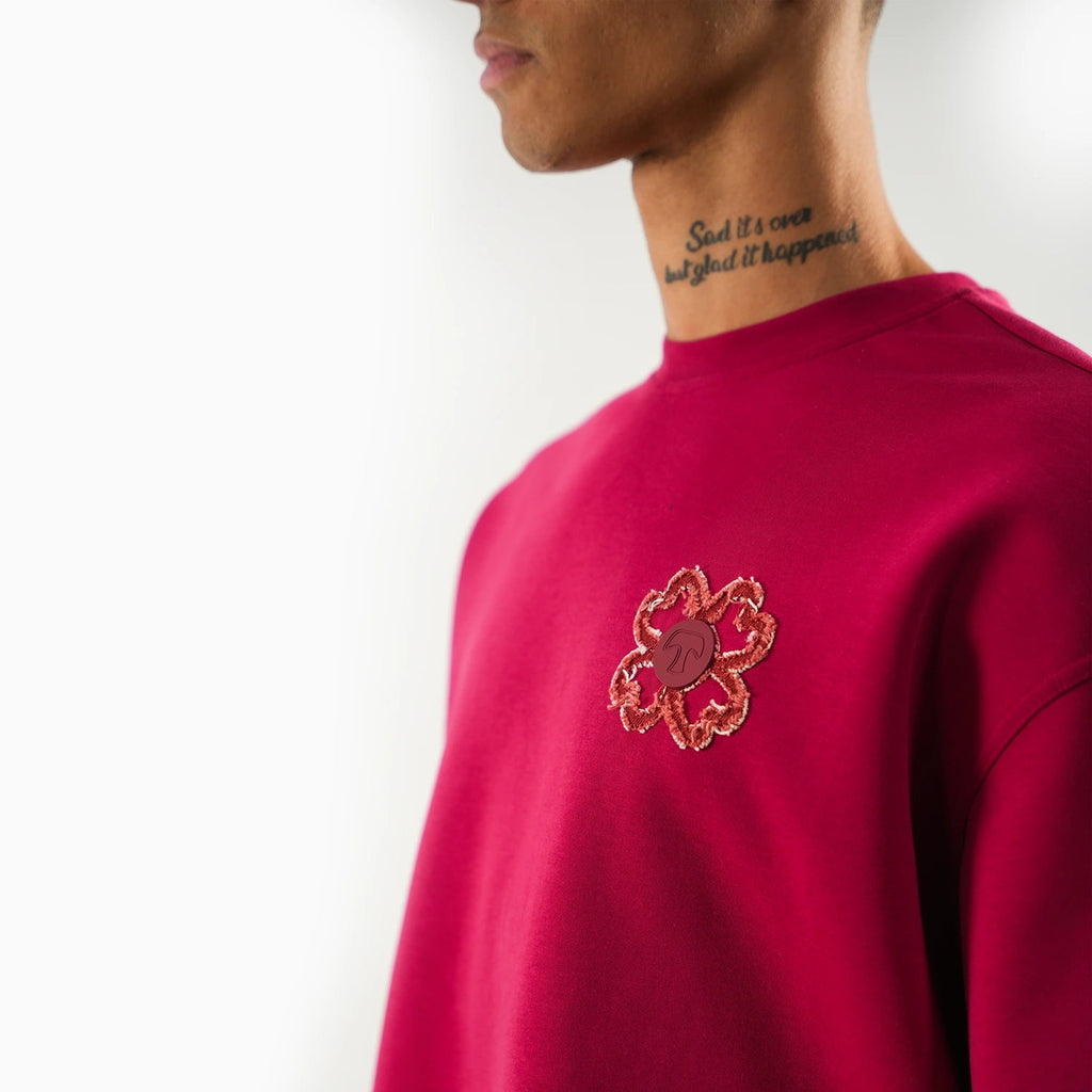 TOROM - T-Shirt Dunkles Bordeaux