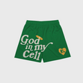 God In My Cell Mesh Shorts