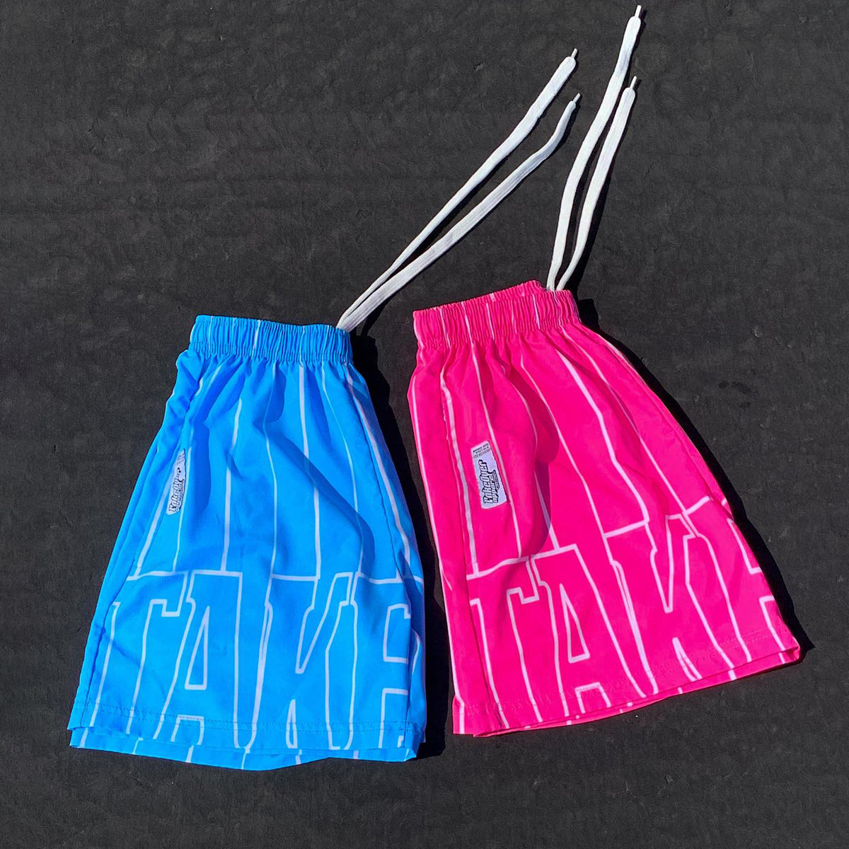 Take Over Art Graphics Mesh-Shorts