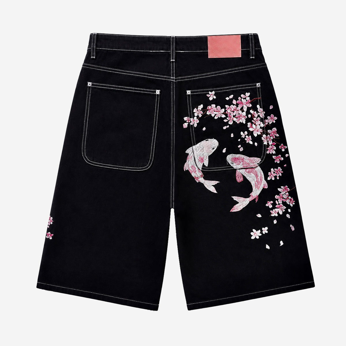 “Sakura Koi” Baggy Jorts