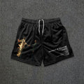 Shorts en maille graphique Metro Boomin Heroes And Villains