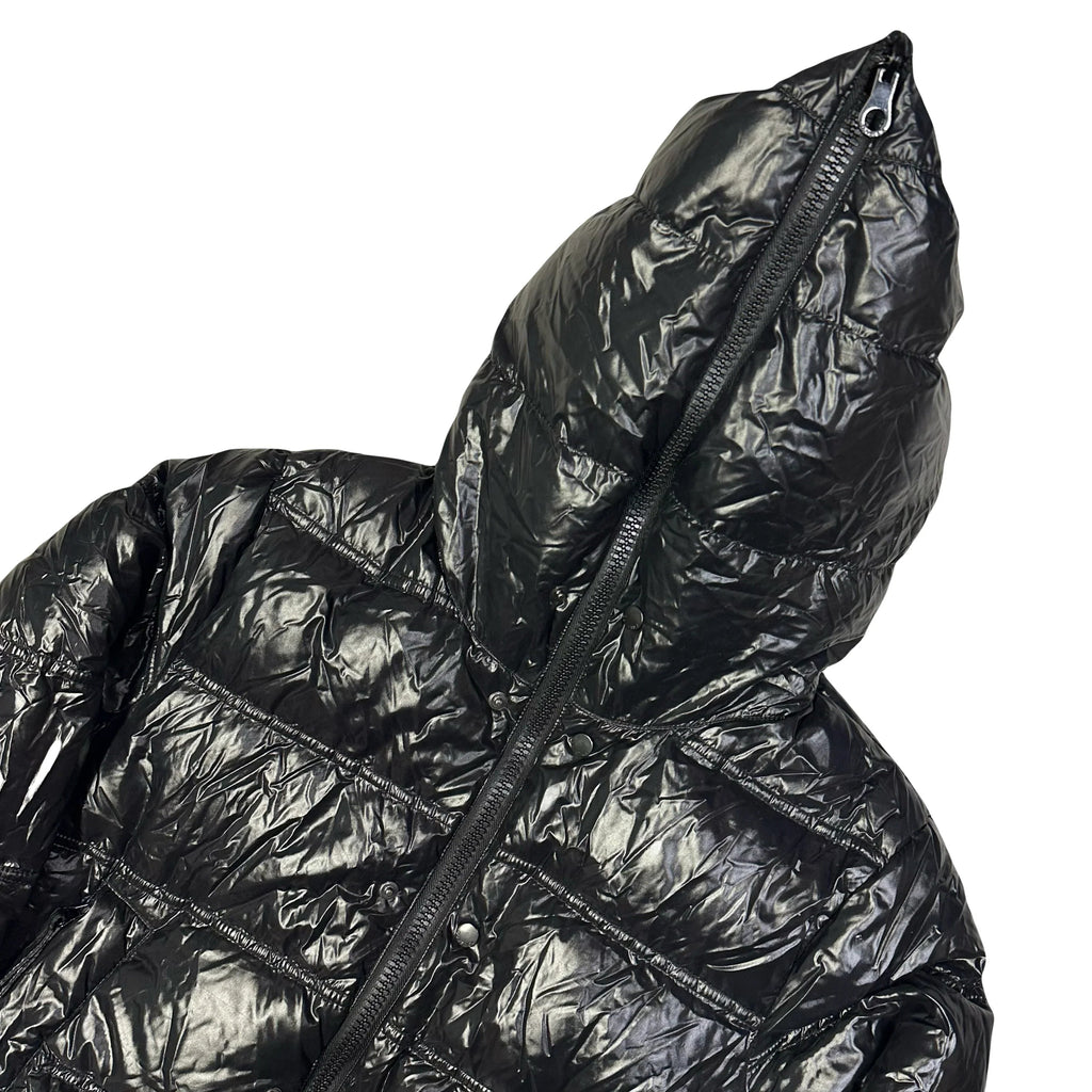 Final Sizes: Reversible Puffer Jacket In Black