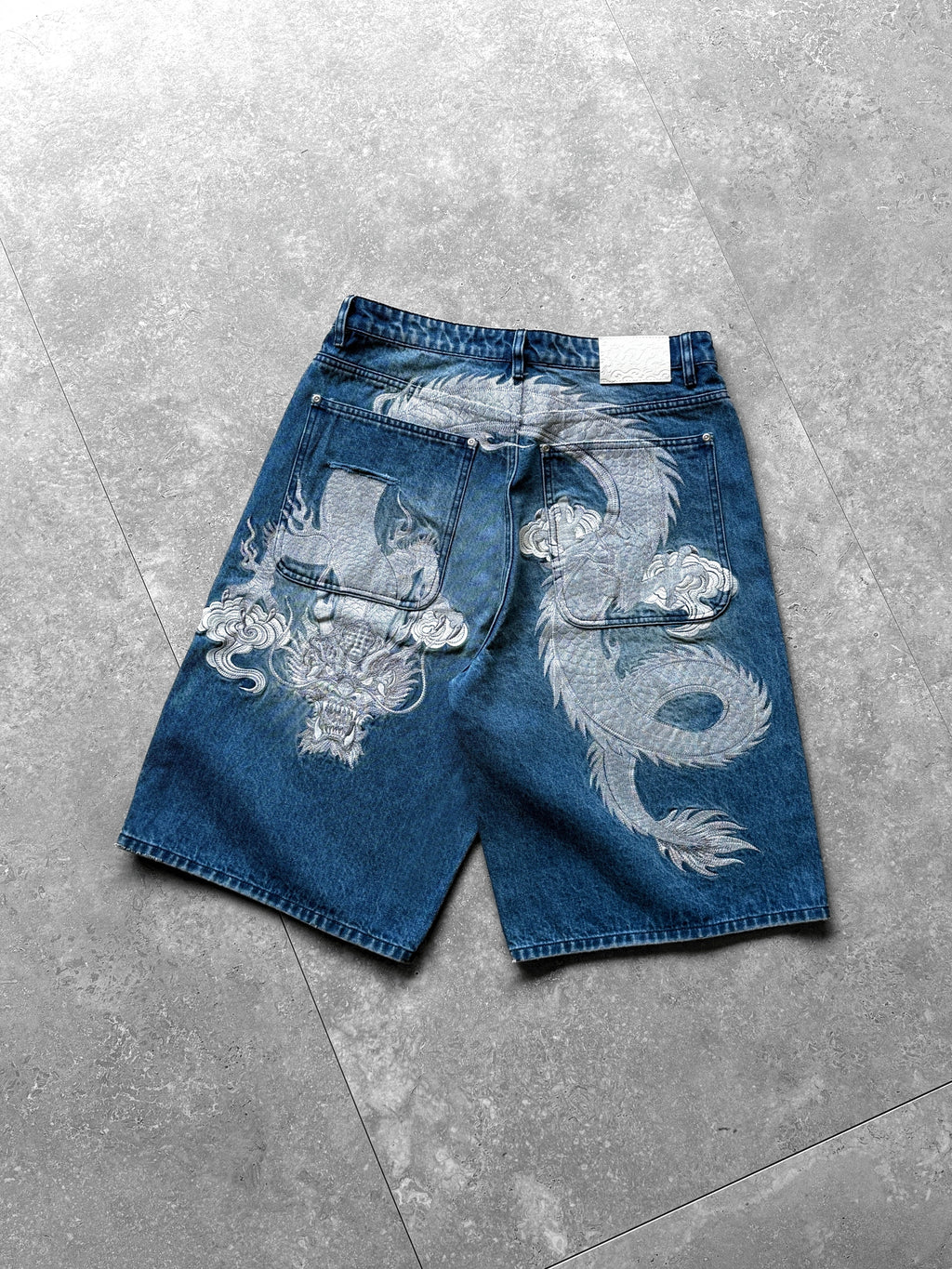 “Lunar Rift” Glow Dragon Baggy Jorts