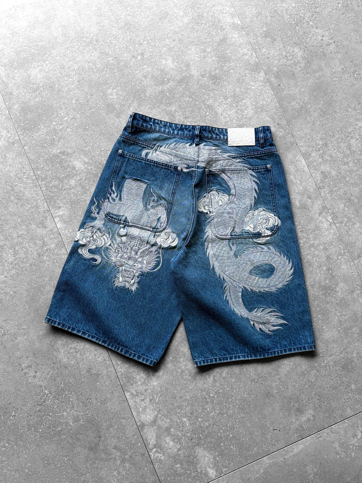 “Lunar Rift” Glow Dragon Baggy Jorts
