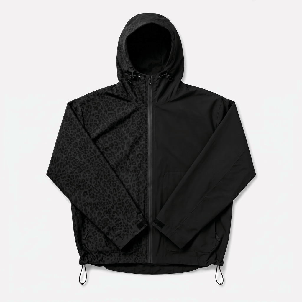 Water-Reactive Cheetah Rain Jacket — 8 Colours