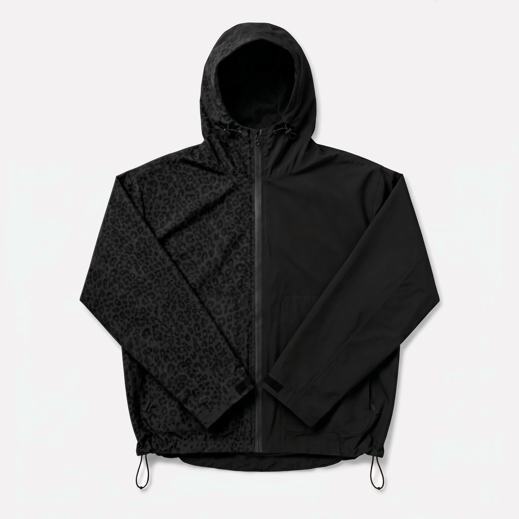 Water-Reactive Cheetah Rain Jacket — 8 Colours