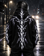 Felpa con cappuccio riflettente Storm Spine