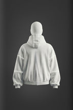 ZIP HOODIE “LIGHTNING” WHITE