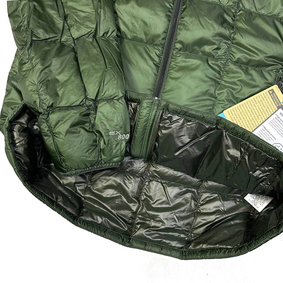 Final Sizes: Superior Down Puffer Jacket In Dark Green