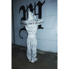 "DIRTY SNOW" CRYSTALIZED SWEATSUIT