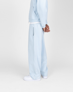 SU ZIP JOGGER - IJSBLAUW