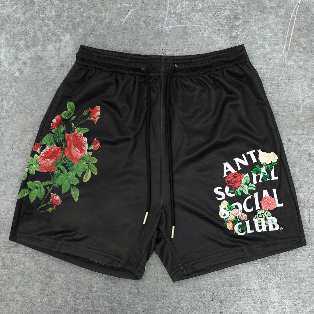 Rote Rosen Tide Street Shorts