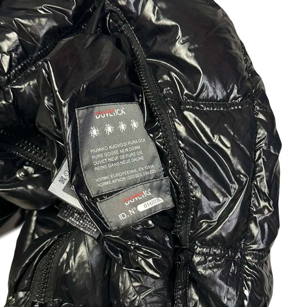 Final Sizes: Reversible Puffer Jacket In Black