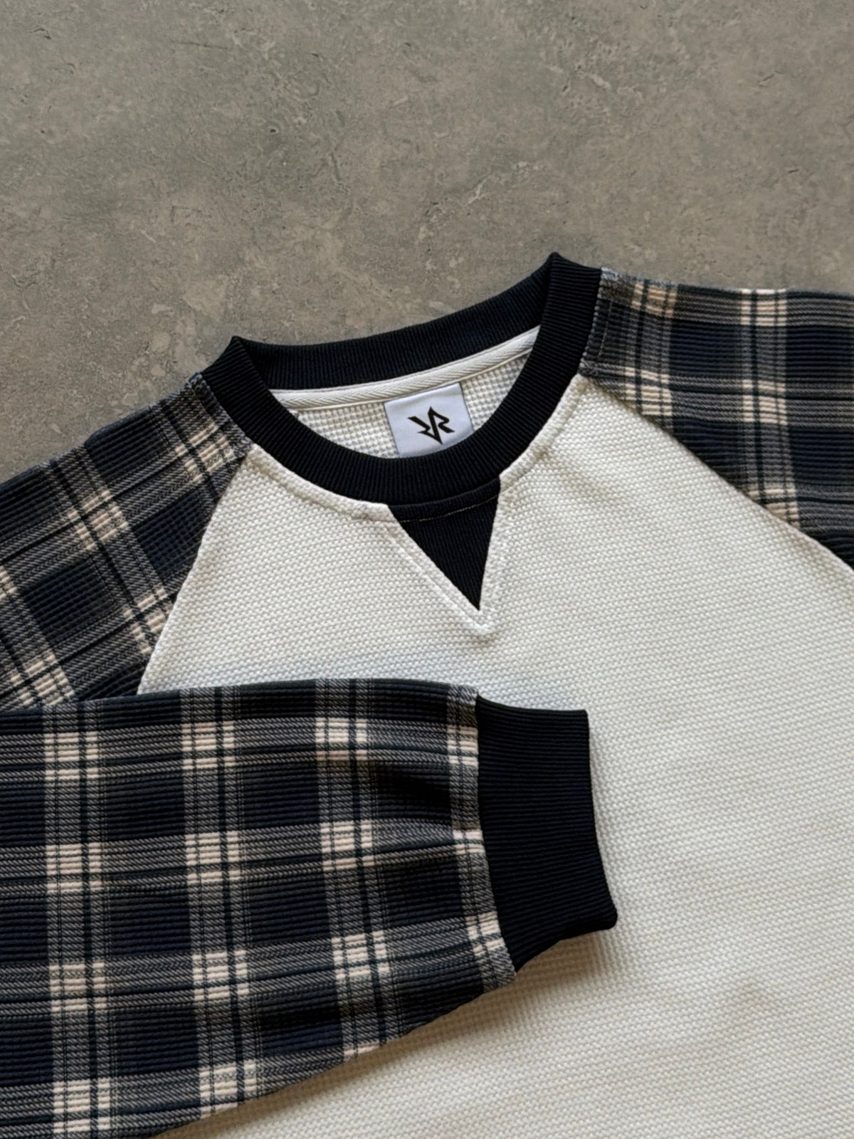 WAFFLE LONG-SLEEVE - Midnight