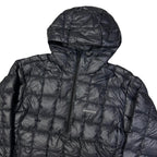 Ultime taglie: giacca anorak ultraleggera in piuma grigio antracite - EX 900