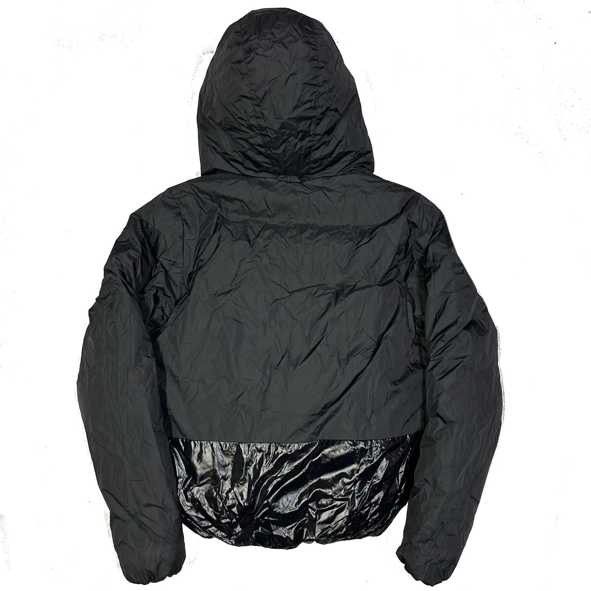 Final Sizes: Reversible Puffer Jacket In Black