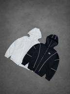 Zip hoodie “LITGHTNING” black