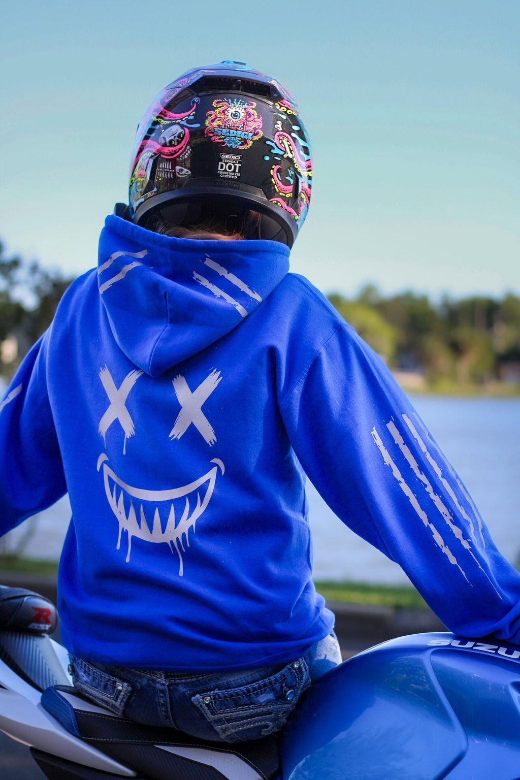 X-Eyes Reflective Riding Hoodie