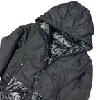 Final Sizes: Reversible Puffer Jacket In Black