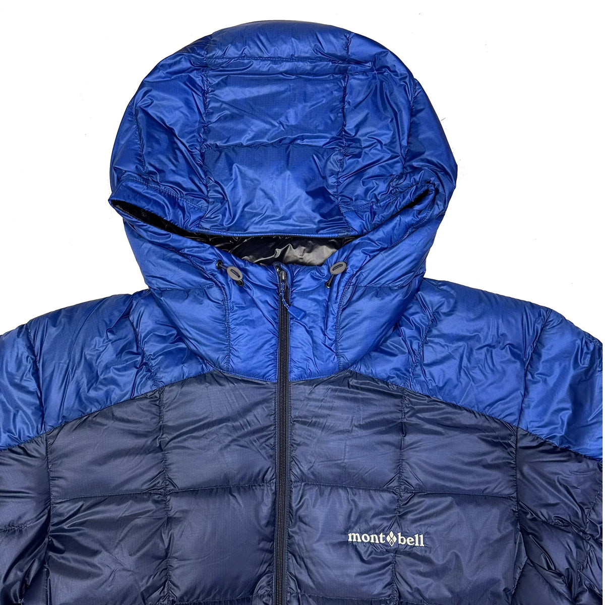 Final Sizes: Superior Down Parka Puffer Jacket In Navy & Blue