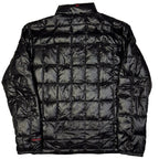 Final Sizes: Square Stitch Down Puffer Jacket In Black