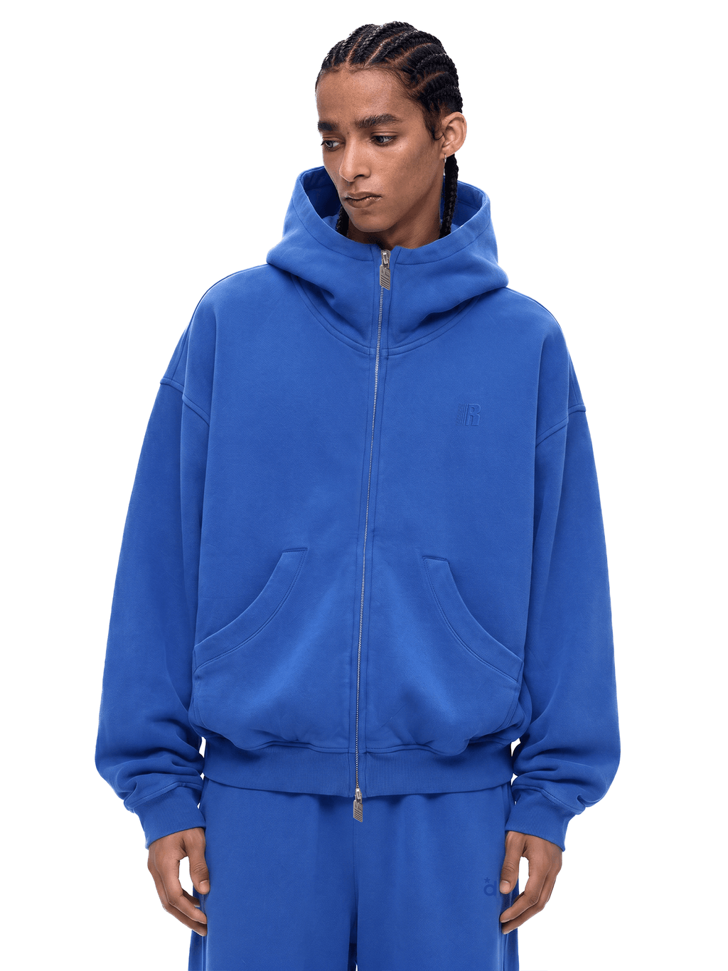 Übergroßer Hoodie, der soziale Ängste lindert