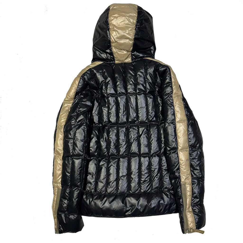 Final Sizes: Puffer Jacket In Black & Beige
