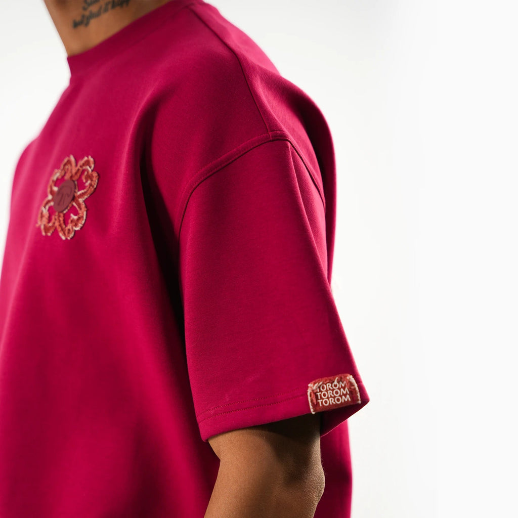 TOROM - T-Shirt Dunkles Bordeaux