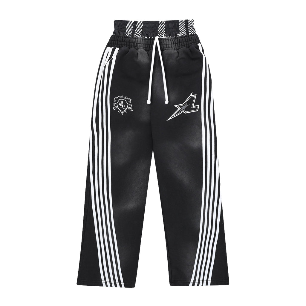 Jogger Striped - Black