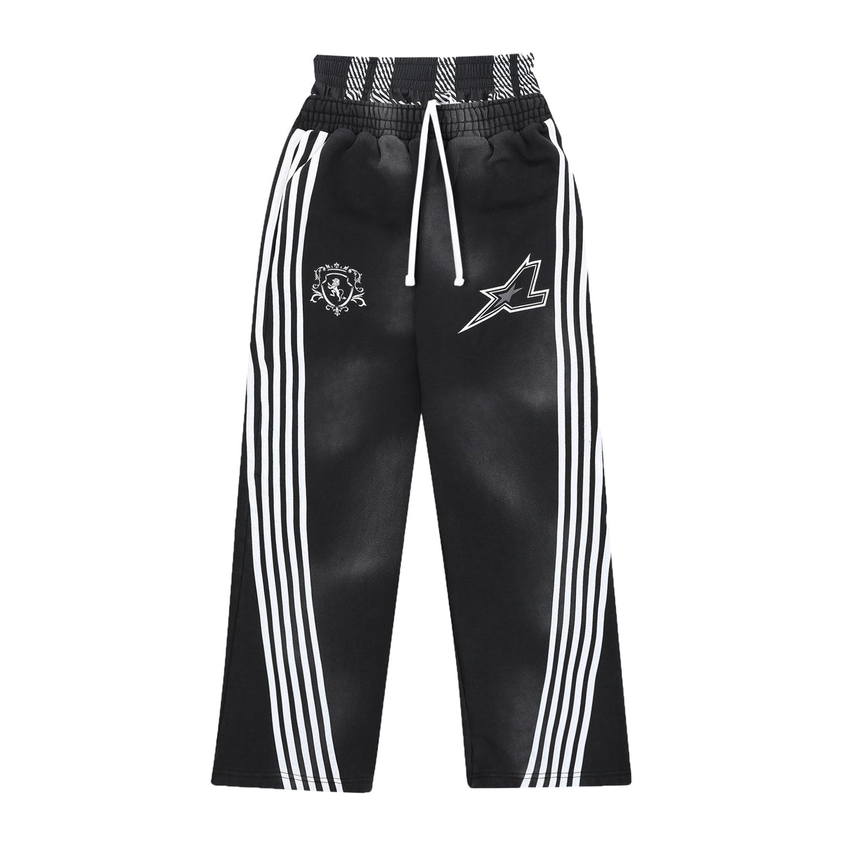 Jogger Striped - Black