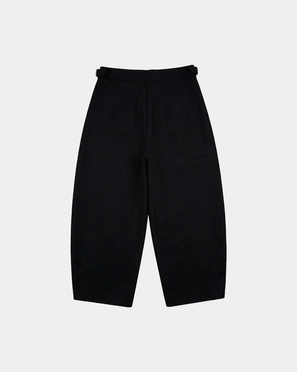 Klassieke geplooide baggy pantalon