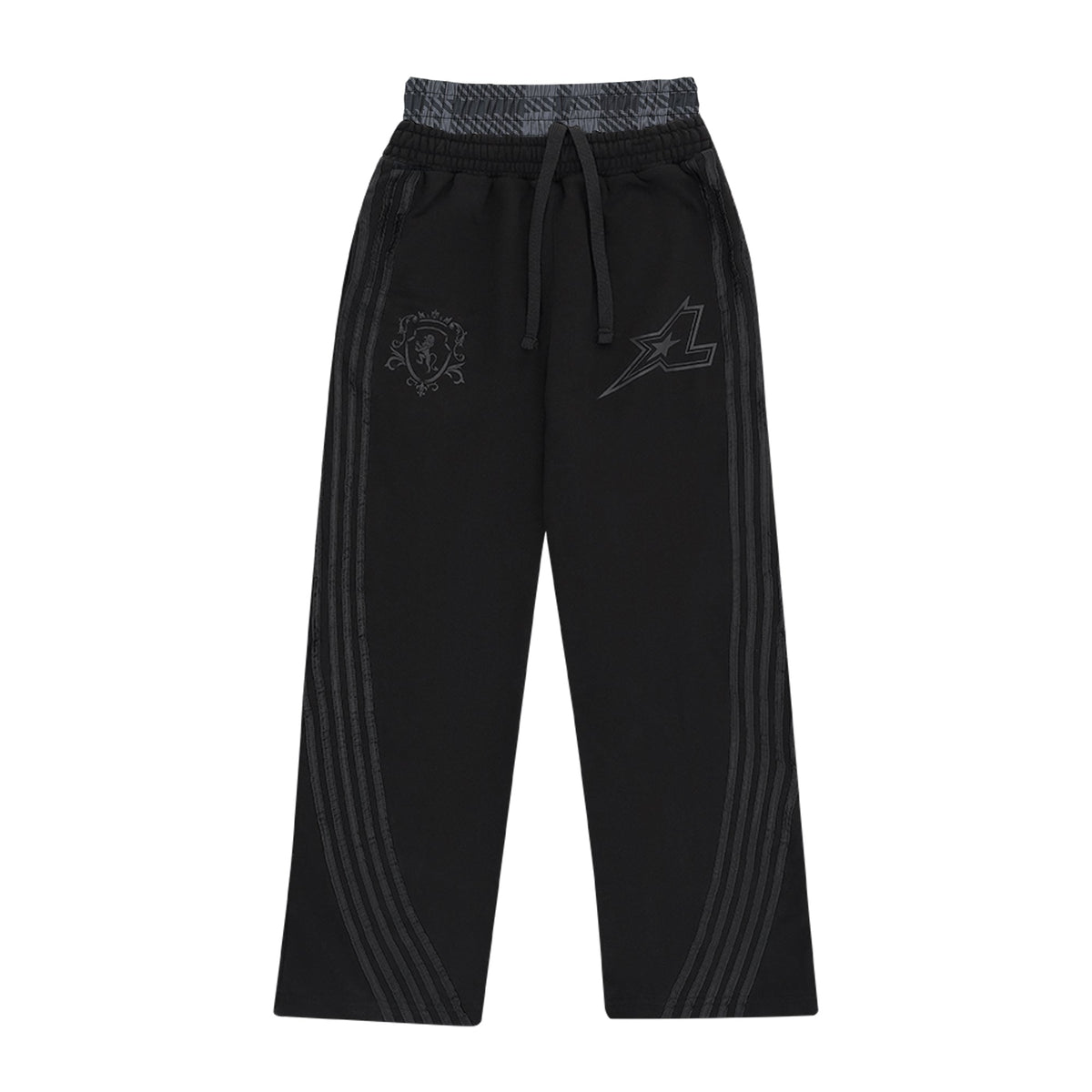 Jogger Striped - Black on Black