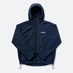 Wasserabweisende Cheetah-Regenjacke - Marineblau
