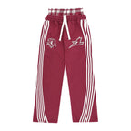 Joggingbroek met strepen - bordeauxrood